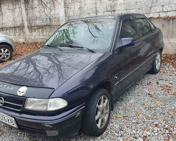 Синій Опель Астра, об'ємом двигуна 1.6 л та пробігом 350 тис. км за 1850 $, фото 2 на Automoto.ua