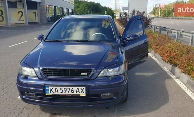 Синій Опель Астра, об'ємом двигуна 1.6 л та пробігом 162 тис. км за 3700 $, фото 12 на Automoto.ua