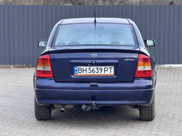 Синій Опель Астра, об'ємом двигуна 2 л та пробігом 250 тис. км за 2500 $, фото 4 на Automoto.ua