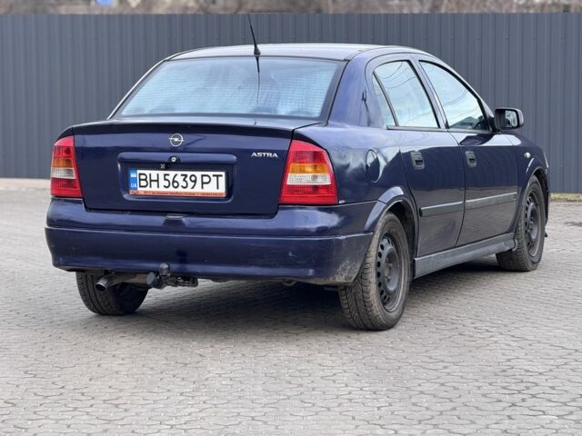 Синій Опель Астра, об'ємом двигуна 2 л та пробігом 250 тис. км за 2500 $, фото 5 на Automoto.ua