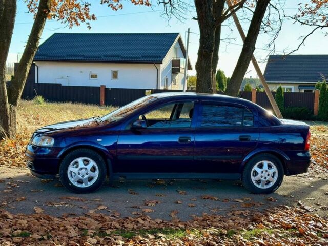 Опель Астра 2001 в Кропивницком (Кировограде) на Automoto.ua Синий Опель Астра, объемом двигателя 1.8 л и пробегом 220 тыс. км за 3600 $, фото 4 на Automoto.ua