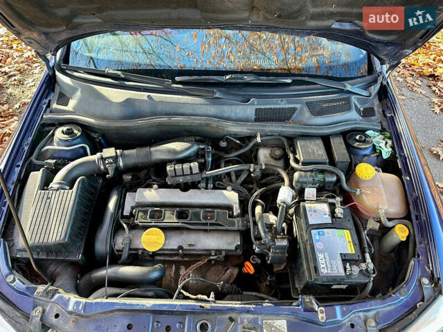 Синій Опель Астра, об'ємом двигуна 1.8 л та пробігом 220 тис. км за 3600 $, фото 19 на Automoto.ua