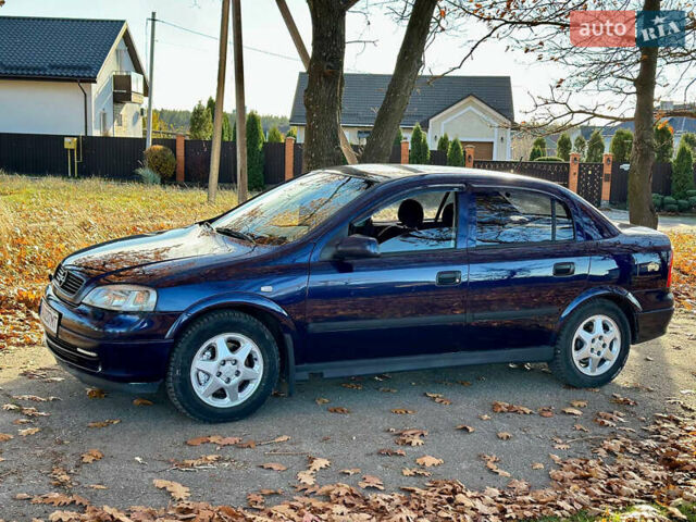 Синій Опель Астра, об'ємом двигуна 1.8 л та пробігом 220 тис. км за 3600 $, фото 3 на Automoto.ua