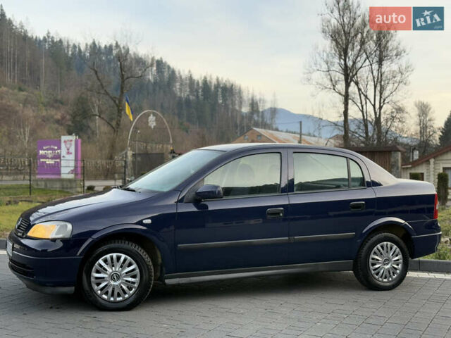 Синий Опель Астра, объемом двигателя 1.4 л и пробегом 170 тыс. км за 3650 $, фото 17 на Automoto.ua