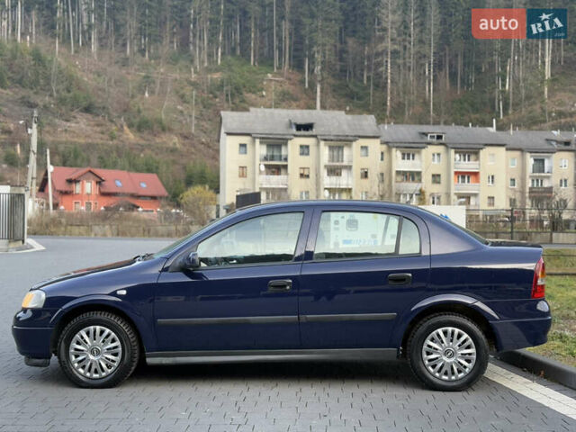 Синий Опель Астра, объемом двигателя 1.4 л и пробегом 170 тыс. км за 3650 $, фото 29 на Automoto.ua