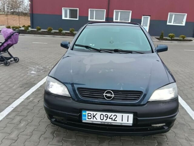 Синій Опель Астра, об'ємом двигуна 1.6 л та пробігом 398 тис. км за 2500 $, фото 1 на Automoto.ua