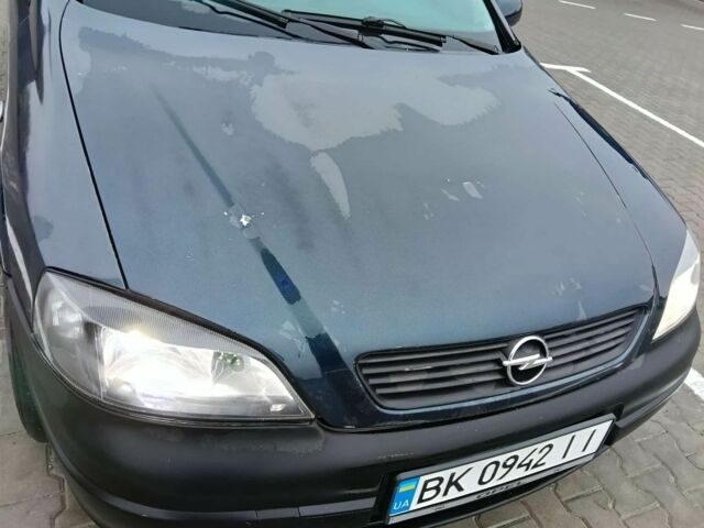 Синій Опель Астра, об'ємом двигуна 1.6 л та пробігом 398 тис. км за 2500 $, фото 2 на Automoto.ua