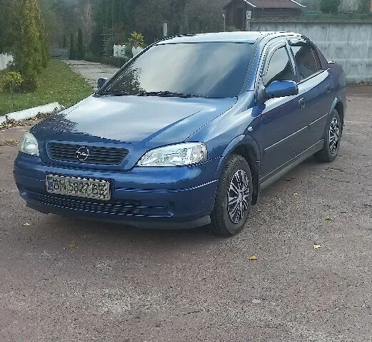 Синій Опель Астра, об'ємом двигуна 1.6 л та пробігом 200 тис. км за 4600 $, фото 3 на Automoto.ua