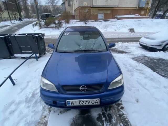 Синій Опель Астра, об'ємом двигуна 1.6 л та пробігом 157 тис. км за 3000 $, фото 3 на Automoto.ua