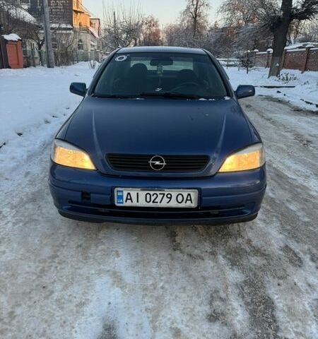 Синій Опель Астра, об'ємом двигуна 1.6 л та пробігом 157 тис. км за 3600 $, фото 2 на Automoto.ua