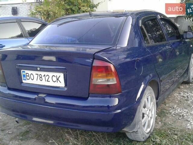 Синій Опель Астра, об'ємом двигуна 1.6 л та пробігом 243 тис. км за 4345 $, фото 2 на Automoto.ua