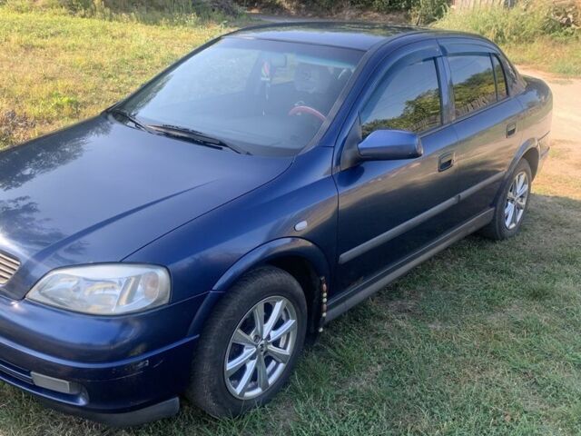 Синій Опель Астра, об'ємом двигуна 1.6 л та пробігом 320 тис. км за 2800 $, фото 1 на Automoto.ua