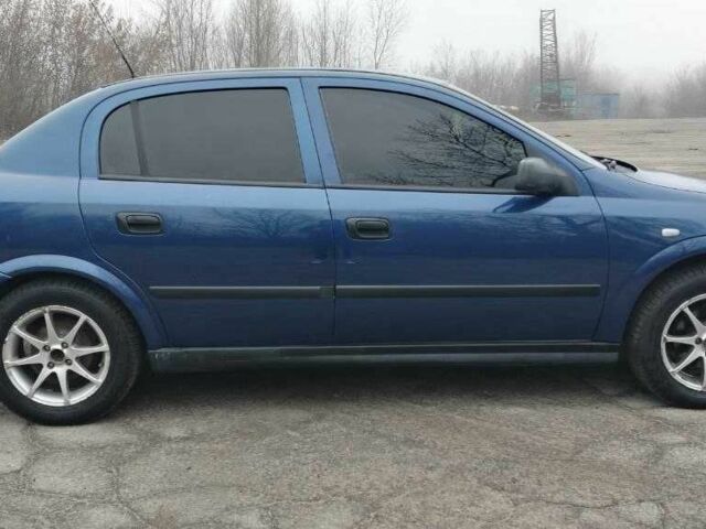Синій Опель Астра, об'ємом двигуна 1.6 л та пробігом 287 тис. км за 3100 $, фото 6 на Automoto.ua