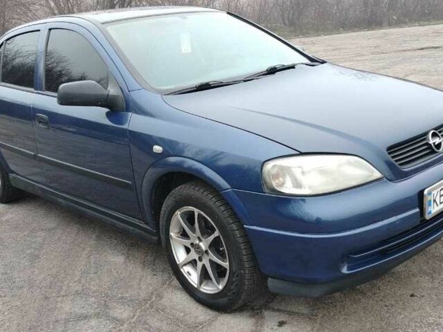Синій Опель Астра, об'ємом двигуна 1.6 л та пробігом 287 тис. км за 3100 $, фото 8 на Automoto.ua
