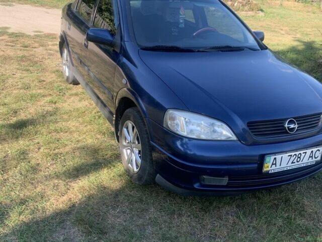 Синій Опель Астра, об'ємом двигуна 1.6 л та пробігом 320 тис. км за 2800 $, фото 4 на Automoto.ua