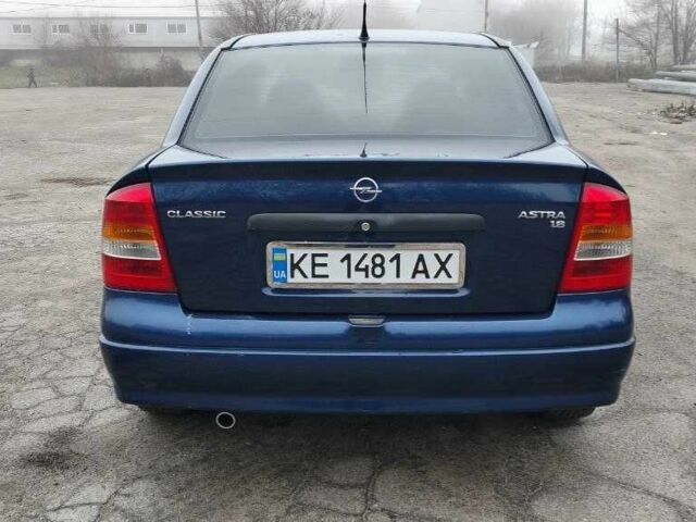 Синій Опель Астра, об'ємом двигуна 1.6 л та пробігом 287 тис. км за 3100 $, фото 5 на Automoto.ua
