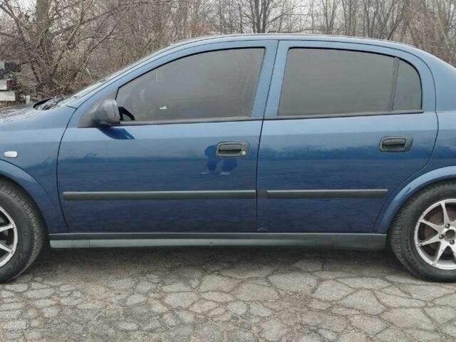 Синій Опель Астра, об'ємом двигуна 1.6 л та пробігом 287 тис. км за 3100 $, фото 3 на Automoto.ua