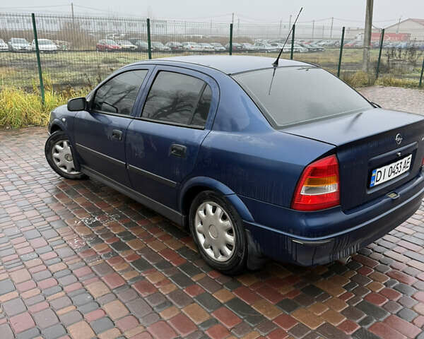 Синий Опель Астра, объемом двигателя 1.39 л и пробегом 210 тыс. км за 3299 $, фото 9 на Automoto.ua