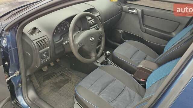 Синій Опель Астра, об'ємом двигуна 1.6 л та пробігом 287 тис. км за 3100 $, фото 12 на Automoto.ua