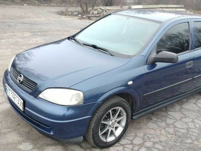 Синій Опель Астра, об'ємом двигуна 1.6 л та пробігом 287 тис. км за 3100 $, фото 2 на Automoto.ua