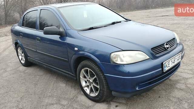 Синій Опель Астра, об'ємом двигуна 1.6 л та пробігом 287 тис. км за 3100 $, фото 8 на Automoto.ua
