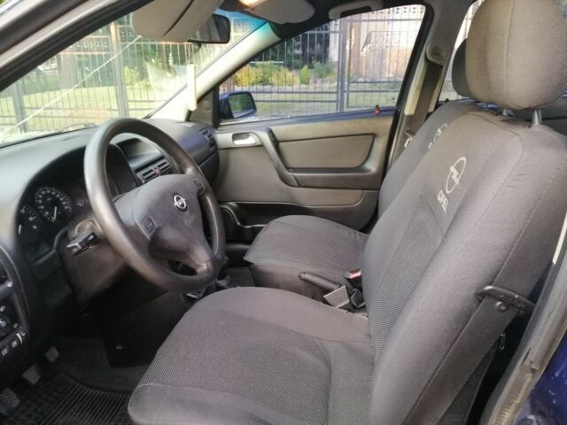 Синий Опель Астра, объемом двигателя 1.6 л и пробегом 337 тыс. км за 3100 $, фото 6 на Automoto.ua