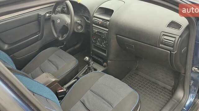 Синій Опель Астра, об'ємом двигуна 1.6 л та пробігом 287 тис. км за 3100 $, фото 16 на Automoto.ua