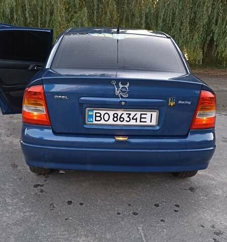 Синій Опель Астра, об'ємом двигуна 1.39 л та пробігом 352 тис. км за 3100 $, фото 9 на Automoto.ua