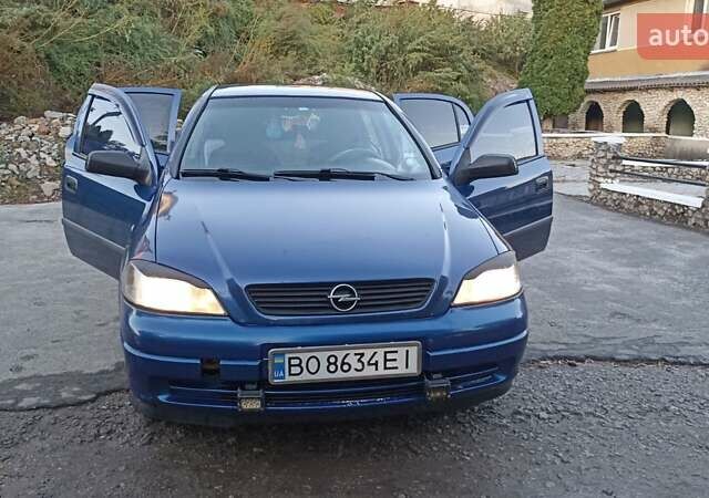 Синій Опель Астра, об'ємом двигуна 1.39 л та пробігом 352 тис. км за 3100 $, фото 7 на Automoto.ua