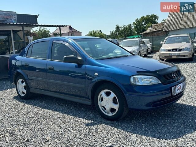 Синій Опель Астра, об'ємом двигуна 1.6 л та пробігом 194 тис. км за 3500 $, фото 5 на Automoto.ua