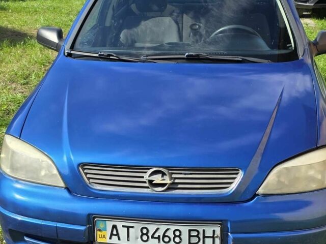 Синий Опель Астра, объемом двигателя 1.4 л и пробегом 227 тыс. км за 2650 $, фото 6 на Automoto.ua