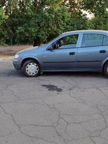 Синий Опель Астра, объемом двигателя 1.4 л и пробегом 61 тыс. км за 4500 $, фото 9 на Automoto.ua