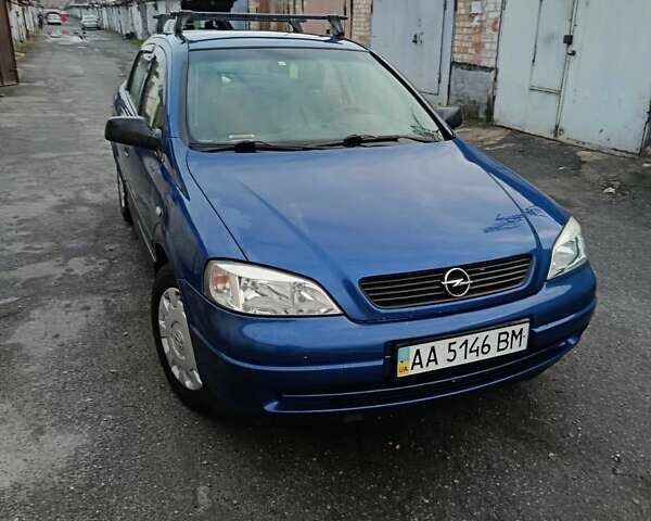 Синій Опель Астра, об'ємом двигуна 1.4 л та пробігом 116 тис. км за 3430 $, фото 7 на Automoto.ua