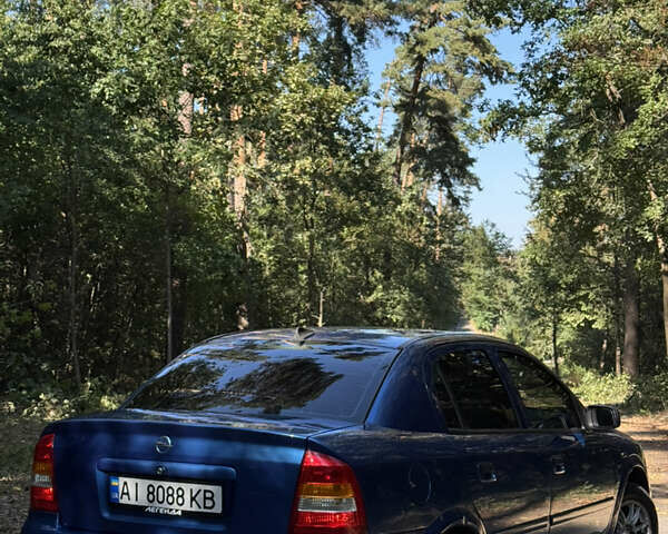 Синий Опель Астра, объемом двигателя 1.4 л и пробегом 310 тыс. км за 3500 $, фото 14 на Automoto.ua