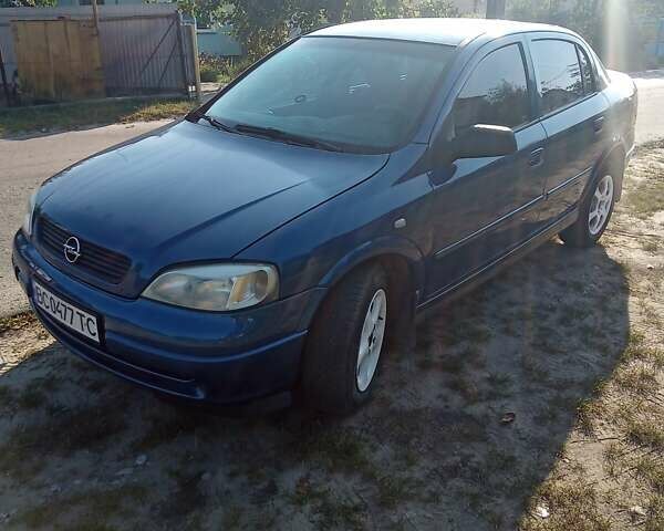 Синій Опель Астра, об'ємом двигуна 1.4 л та пробігом 230 тис. км за 3800 $, фото 6 на Automoto.ua