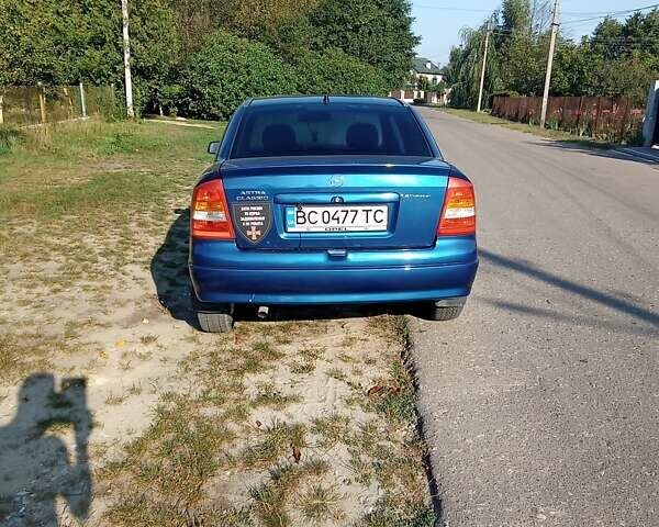 Синій Опель Астра, об'ємом двигуна 1.4 л та пробігом 230 тис. км за 3800 $, фото 4 на Automoto.ua