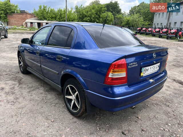 Синий Опель Астра, объемом двигателя 1.6 л и пробегом 299 тыс. км за 3500 $, фото 5 на Automoto.ua