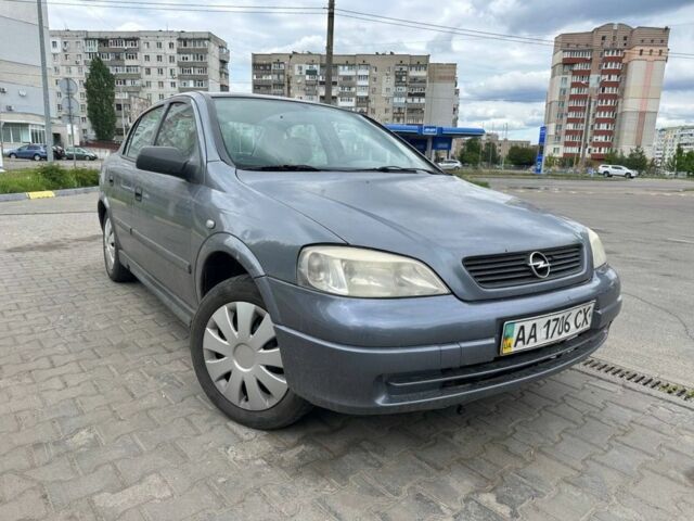 Синій Опель Астра, об'ємом двигуна 1.6 л та пробігом 187 тис. км за 3350 $, фото 4 на Automoto.ua