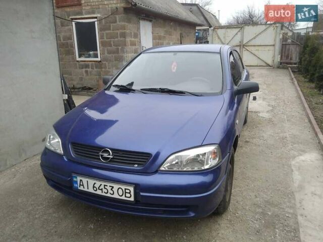 Синій Опель Астра, об'ємом двигуна 1.4 л та пробігом 195 тис. км за 3500 $, фото 1 на Automoto.ua
