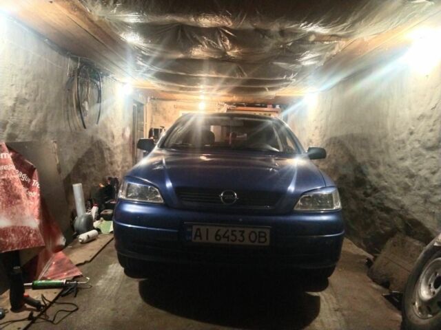 Синій Опель Астра, об'ємом двигуна 1.4 л та пробігом 195 тис. км за 3500 $, фото 1 на Automoto.ua