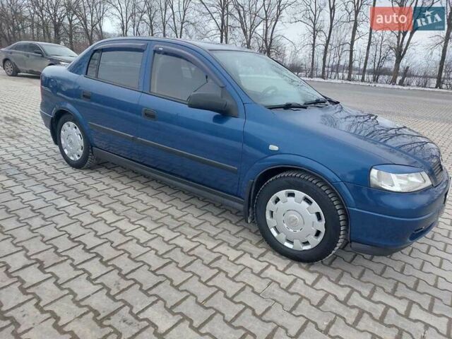 Синий Опель Астра, объемом двигателя 1.4 л и пробегом 119 тыс. км за 4700 $, фото 5 на Automoto.ua