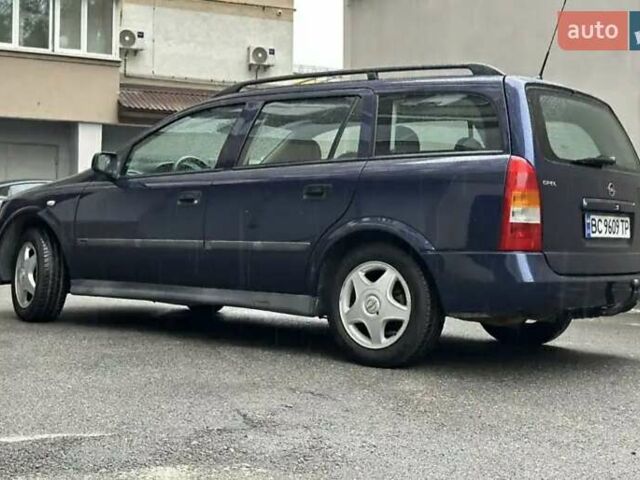 Синій Опель Астра, об'ємом двигуна 1.6 л та пробігом 261 тис. км за 1800 $, фото 4 на Automoto.ua