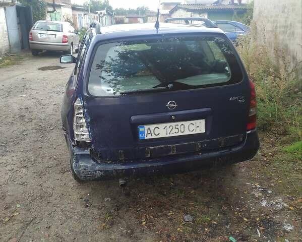 Синій Опель Астра, об'ємом двигуна 1.7 л та пробігом 270 тис. км за 1650 $, фото 14 на Automoto.ua