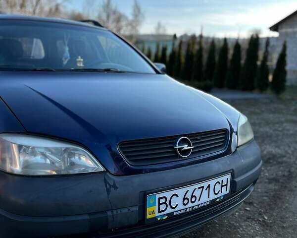 Синий Опель Астра, объемом двигателя 2 л и пробегом 395 тыс. км за 1600 $, фото 6 на Automoto.ua