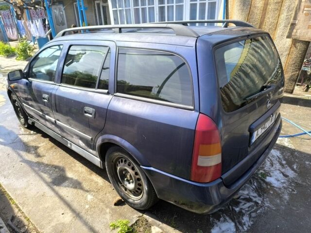 Синій Опель Астра, об'ємом двигуна 1.6 л та пробігом 3 тис. км за 1100 $, фото 3 на Automoto.ua