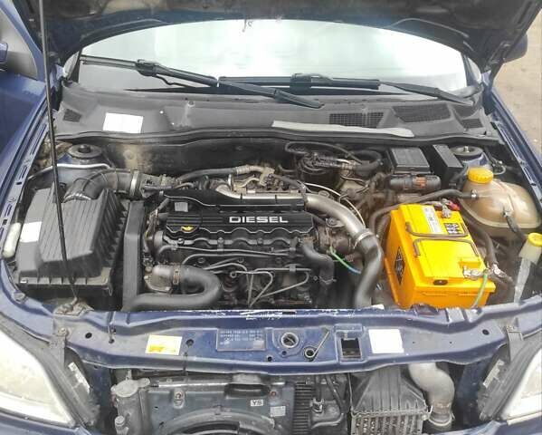 Синій Опель Астра, об'ємом двигуна 1.7 л та пробігом 270 тис. км за 1650 $, фото 11 на Automoto.ua