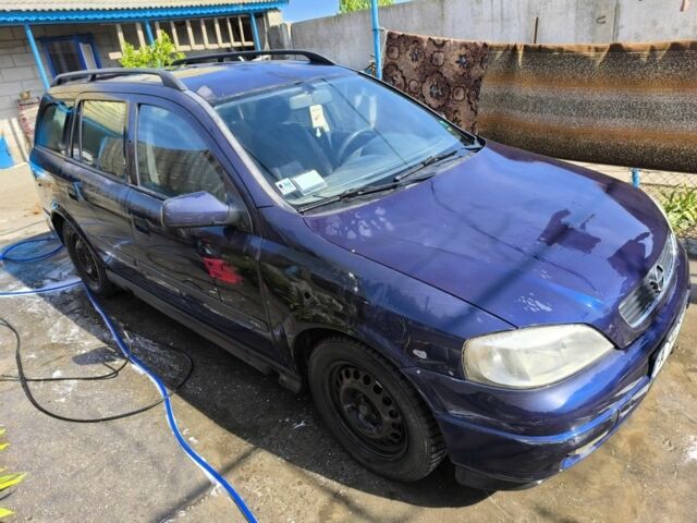 Синій Опель Астра, об'ємом двигуна 1.6 л та пробігом 3 тис. км за 1100 $, фото 1 на Automoto.ua