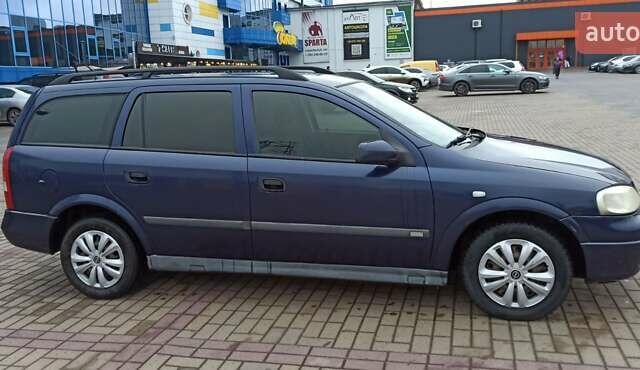 Синій Опель Астра, об'ємом двигуна 1.6 л та пробігом 170 тис. км за 2999 $, фото 20 на Automoto.ua