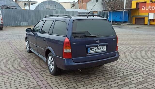 Синій Опель Астра, об'ємом двигуна 1.6 л та пробігом 170 тис. км за 2999 $, фото 21 на Automoto.ua