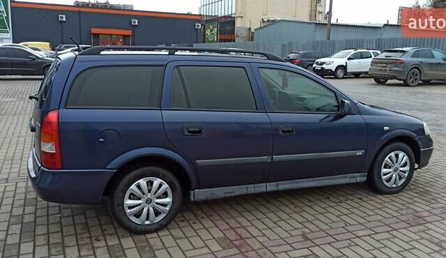 Синій Опель Астра, об'ємом двигуна 1.6 л та пробігом 170 тис. км за 2999 $, фото 19 на Automoto.ua